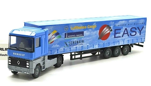 Wiking 5464038 Renault AE 500 with Tarpaulin Trailer, H0